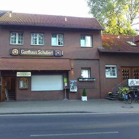 Hotellerie Gasthaus Schubert Garbsen Bagian luar foto